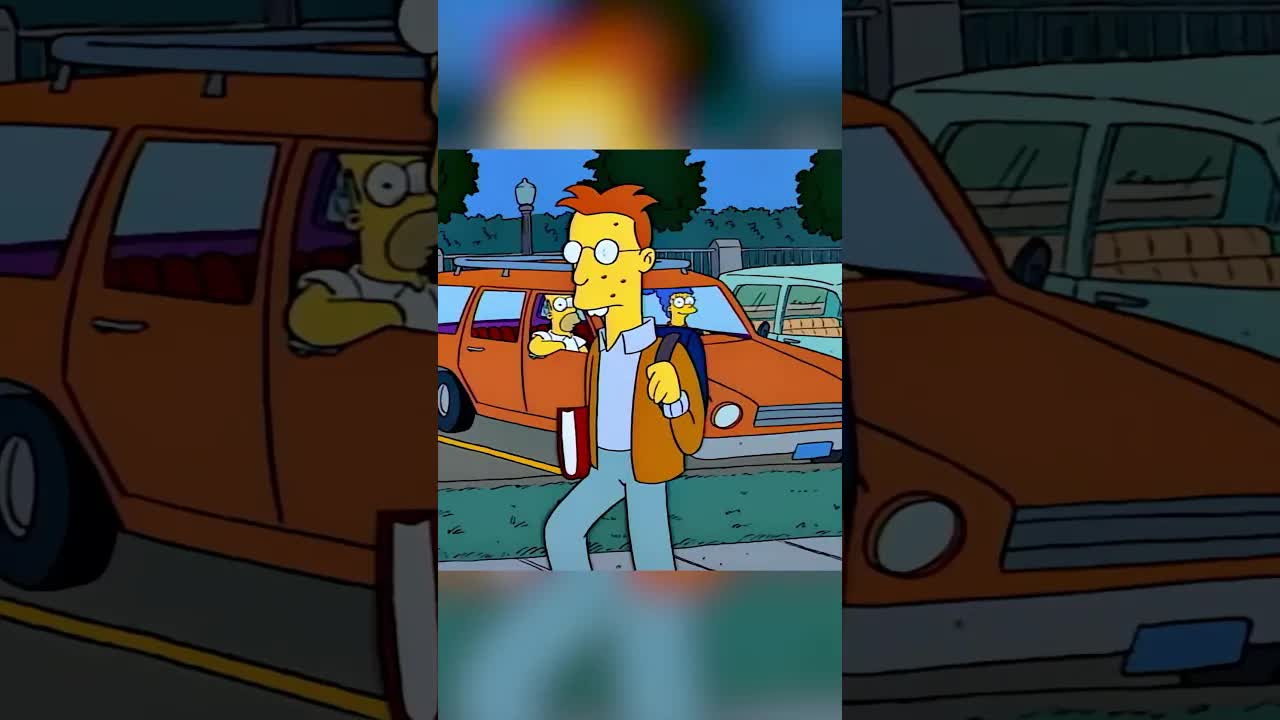 Homero intenta sobrevivir en la universidad