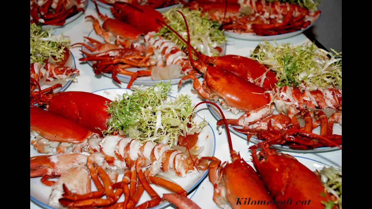 Com preparar llobregants bullits amb aigua de mar