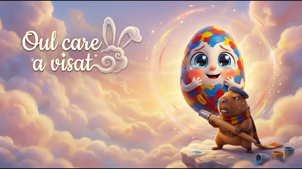 Oul care a visat să fie colorat