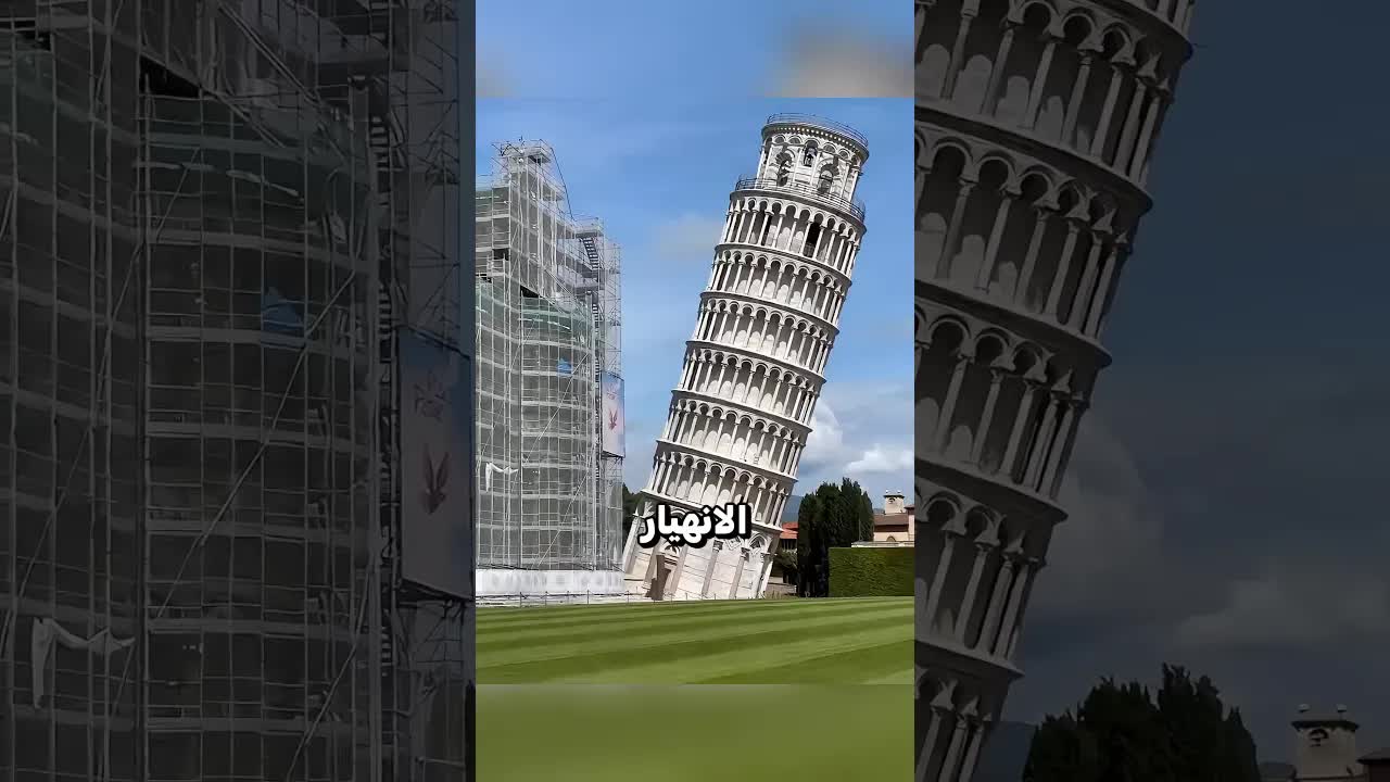لماذا لم ينهار برج بيزا المائل؟