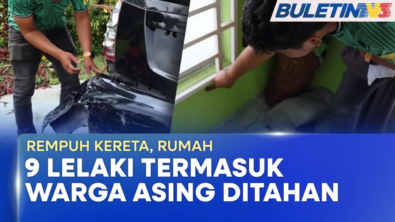 Kejadian Rempuh Kereta Warga Asing di Tumpat