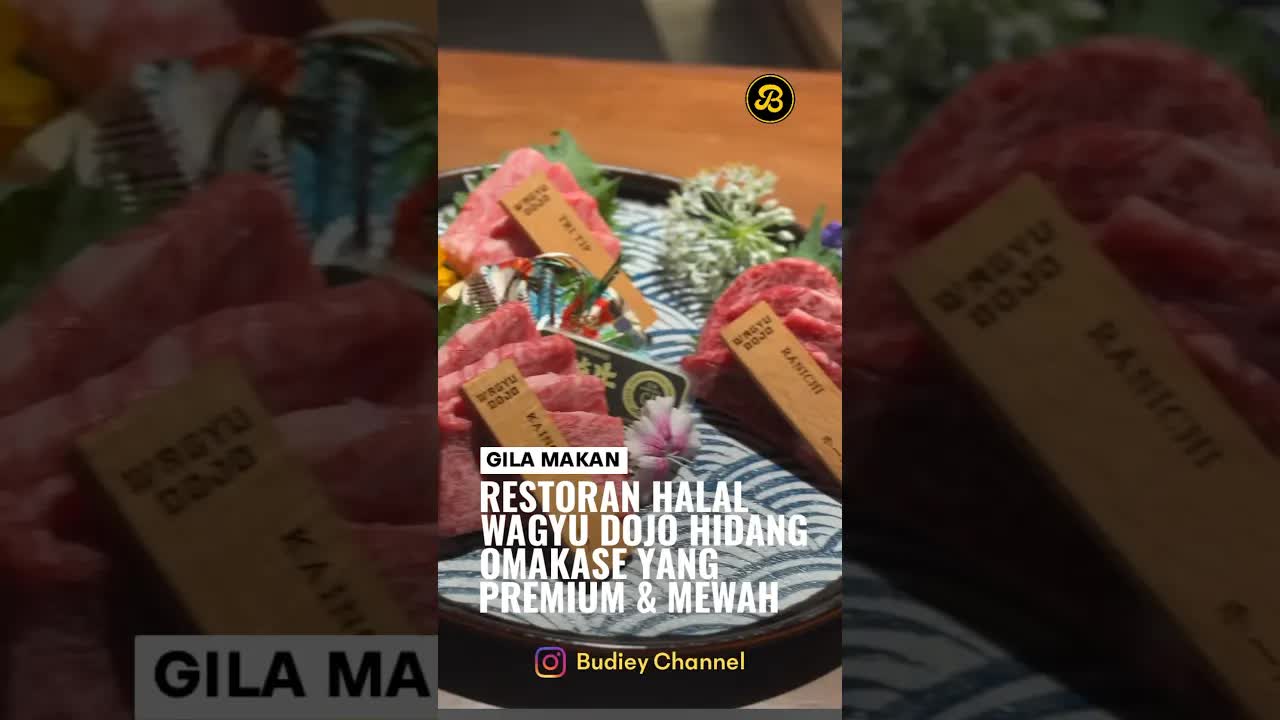 Review restoran wagyu dojo halal dengan open kitchen
