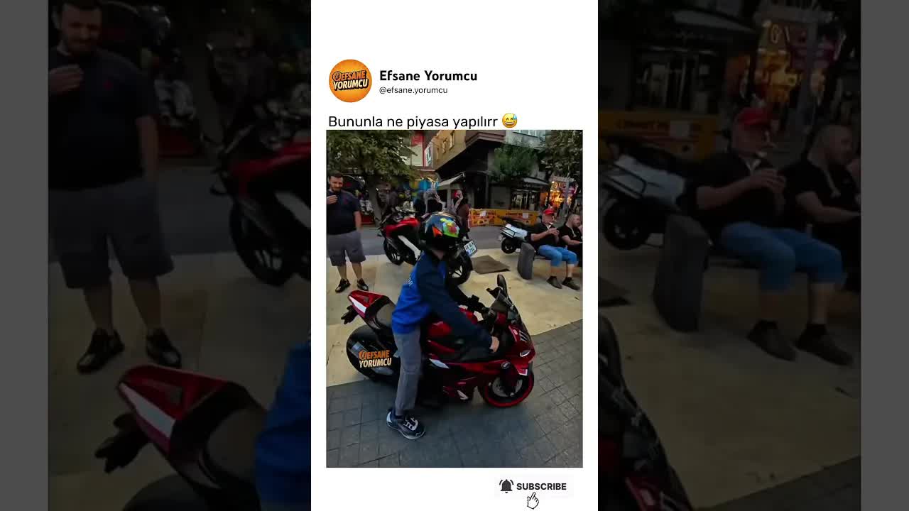 Oğlum Çocuğu Kıskandım Lan: Motor Tepkisi
