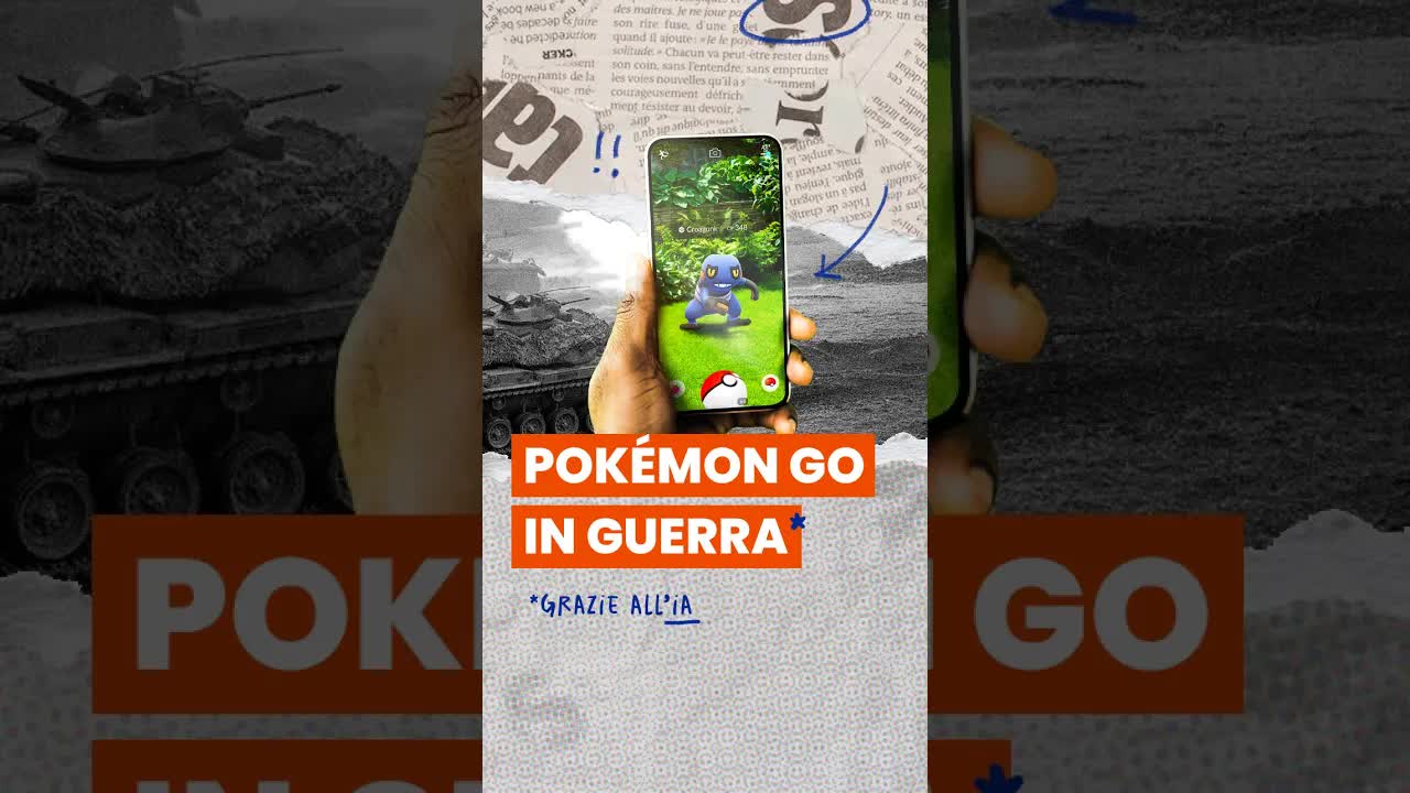 Pokémon Go e droni militari: i dati degli utenti