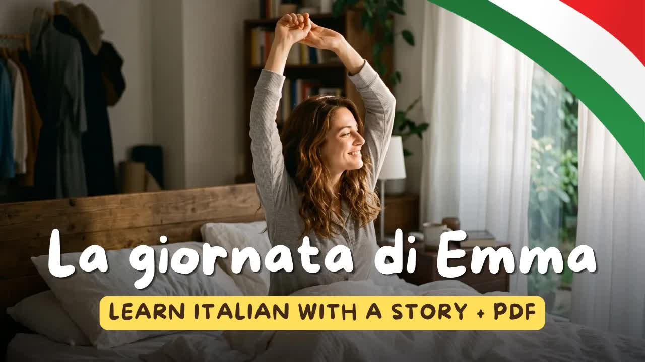 La giornata di Emma: una storia in italiano