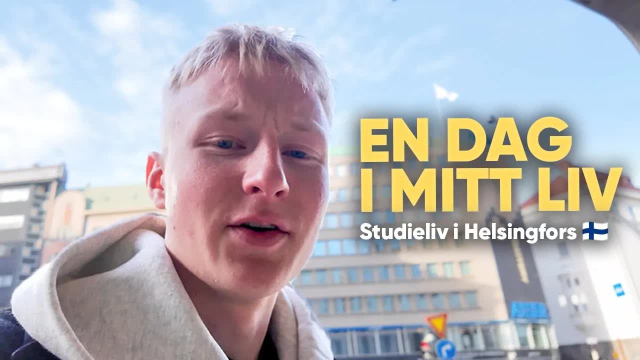 En dag som studerande i Helsingfors