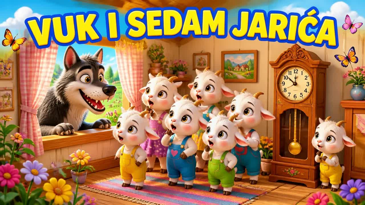 Vuk i sedam jarića: Priča o mudrosti
