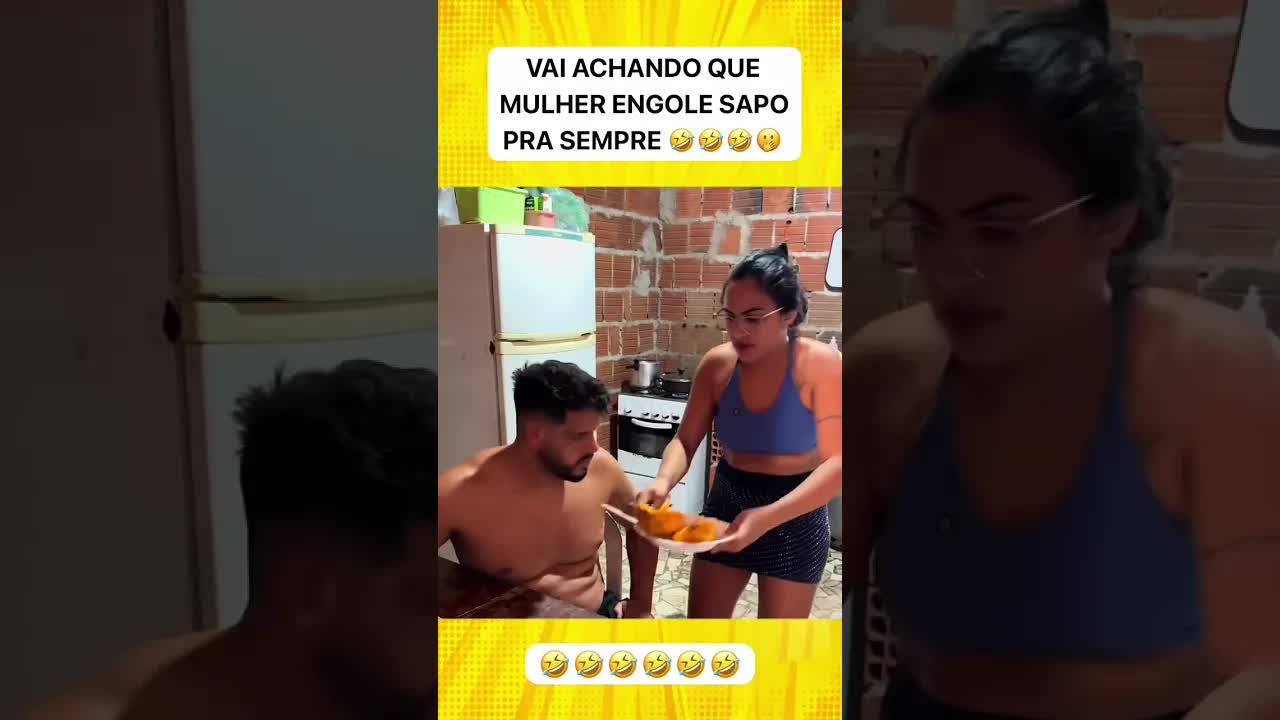 Esquete Cômico: Marido e Esposa na Cozinha