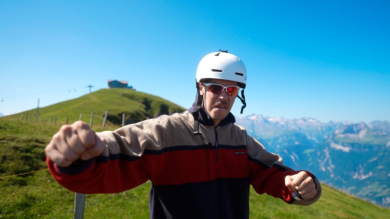 Meine dümmste Idee: Red Bull Challenge im Schweizer Alpen