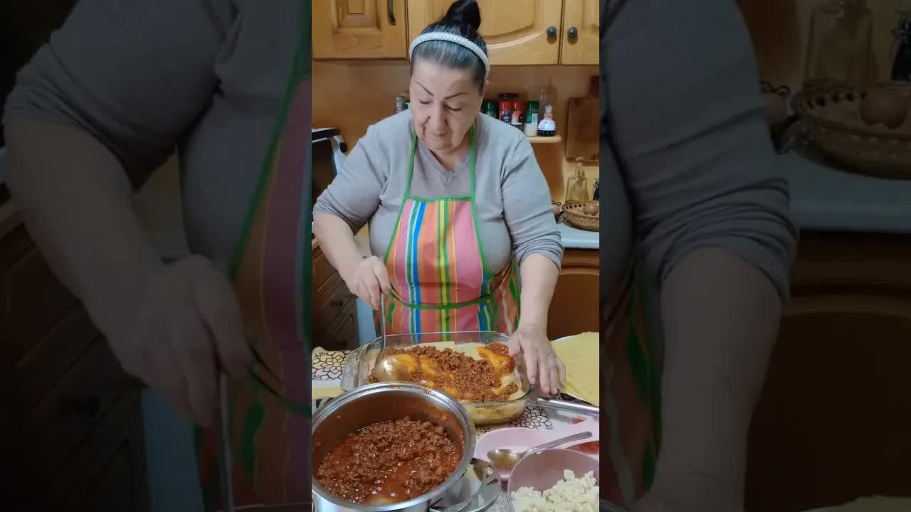 La lasagna al ragù di Gilda