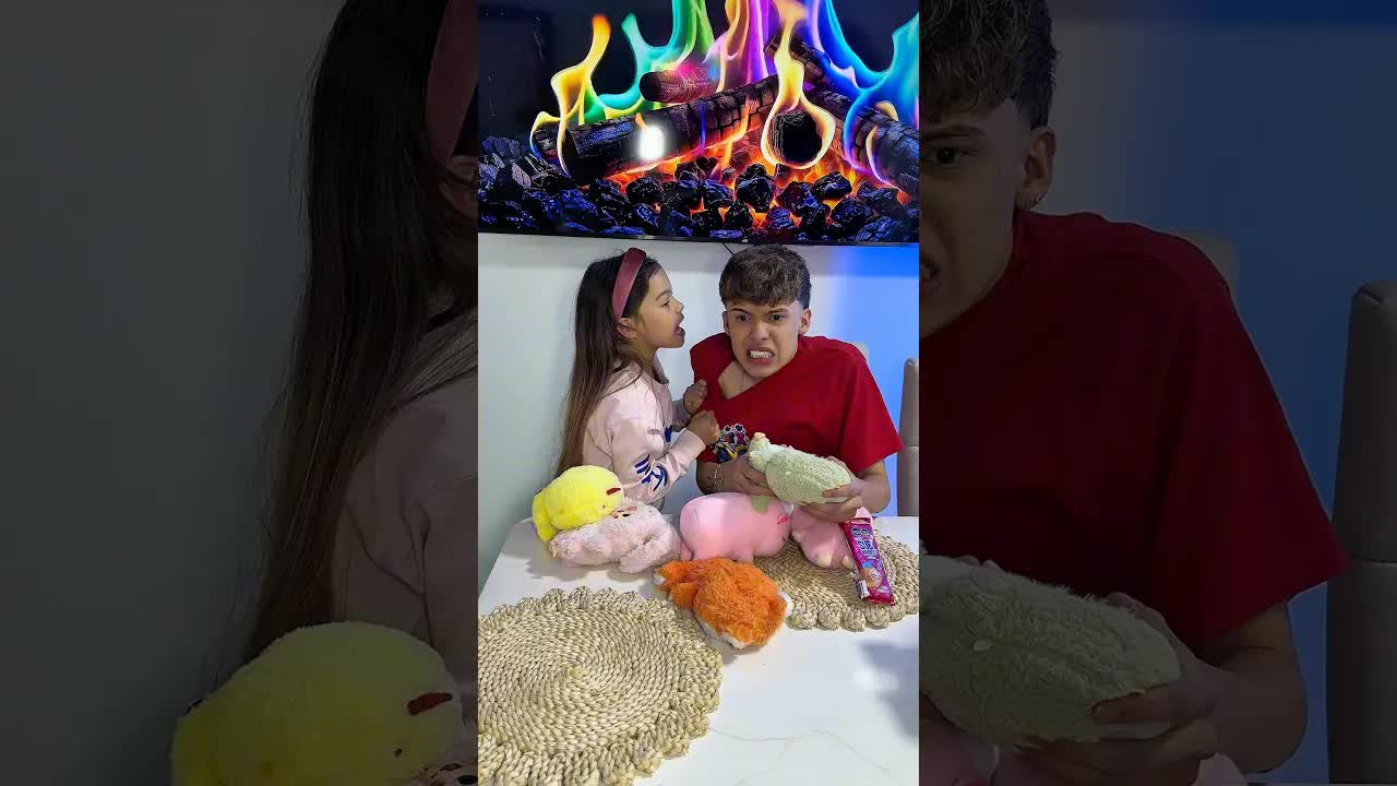 Todos son míos – Compartiendo comida con la familia