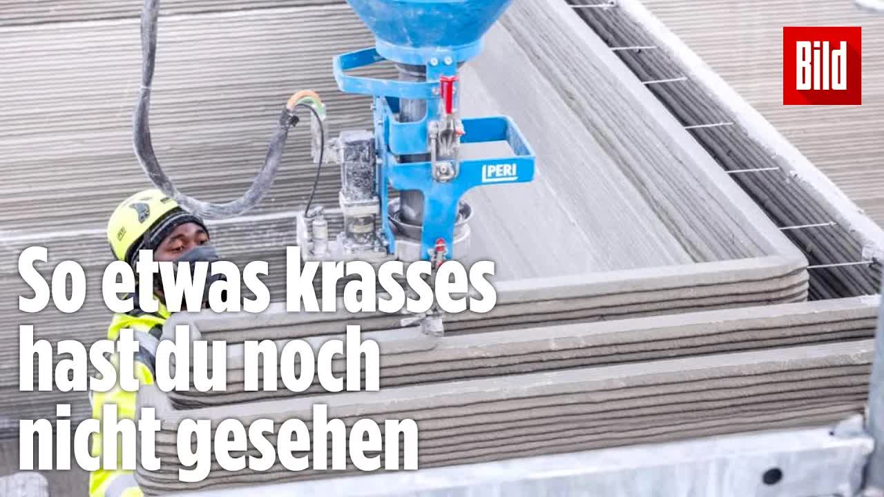 3D-Druck-Haus in Schwaben entsteht