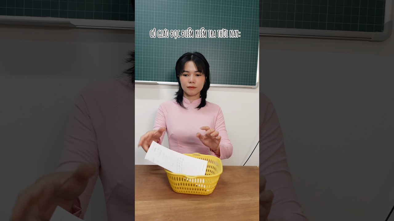 Hài hước điểm kiểm tra lớp học