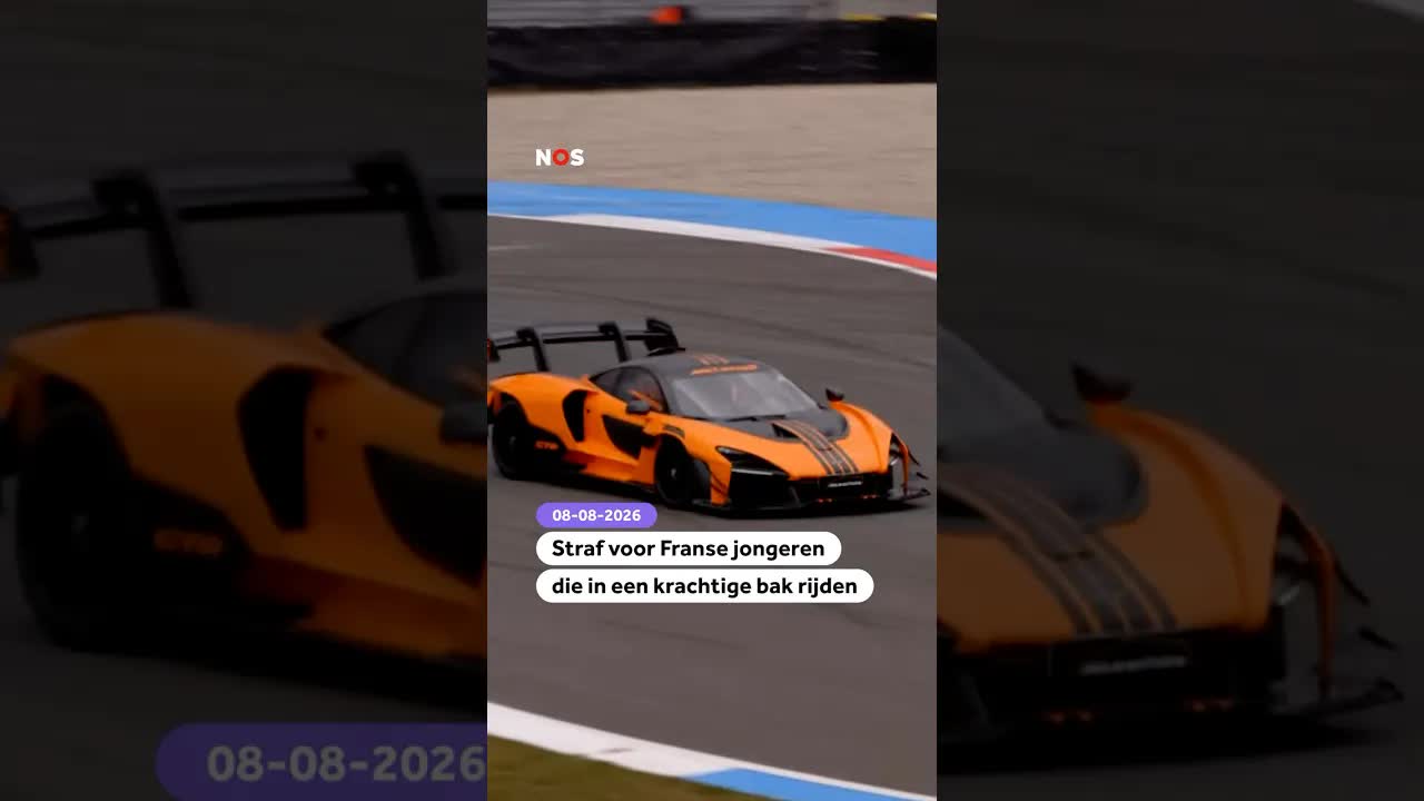 Franse jongeren verboden in krachtige auto’s te rijden