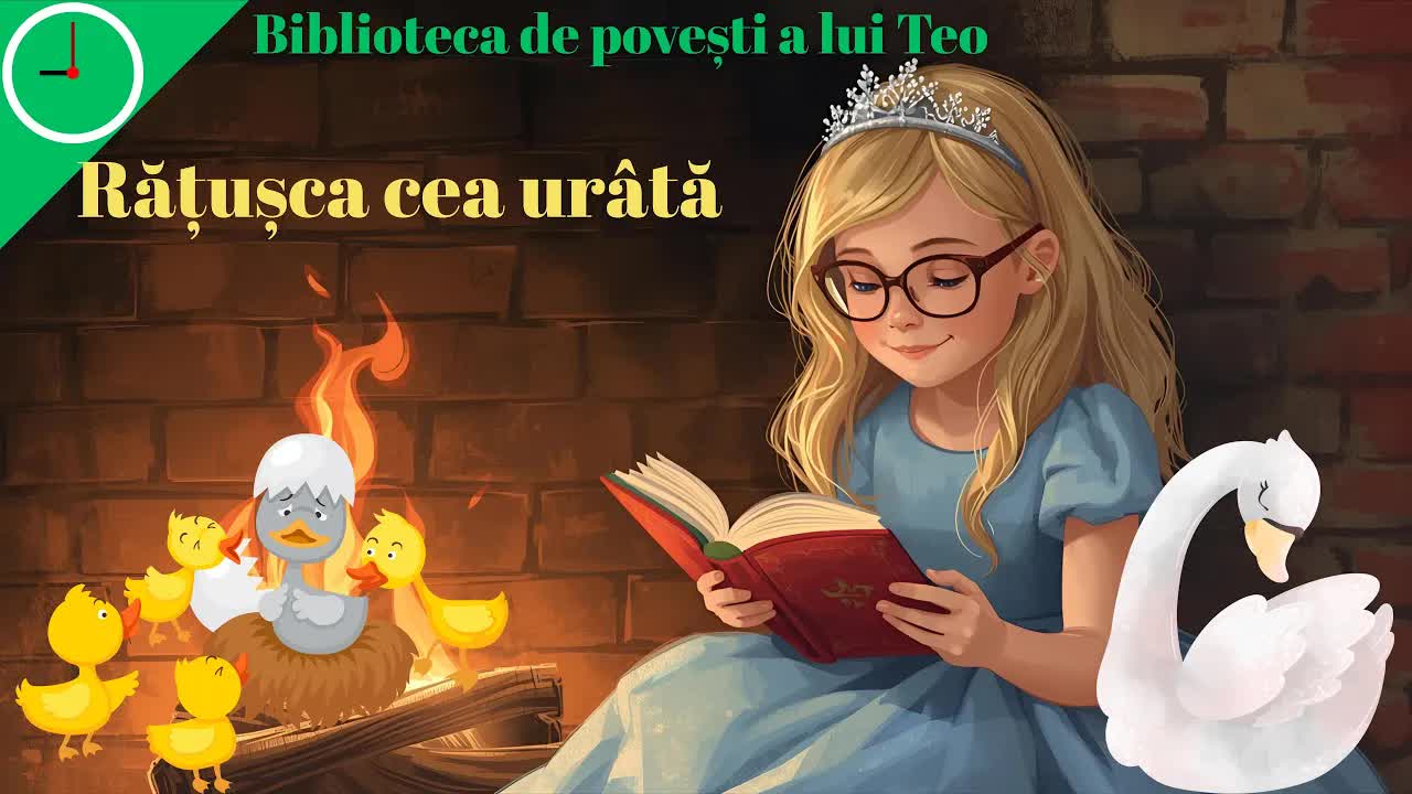 Povestea Rățușcei Celei Urâte citită de Teo