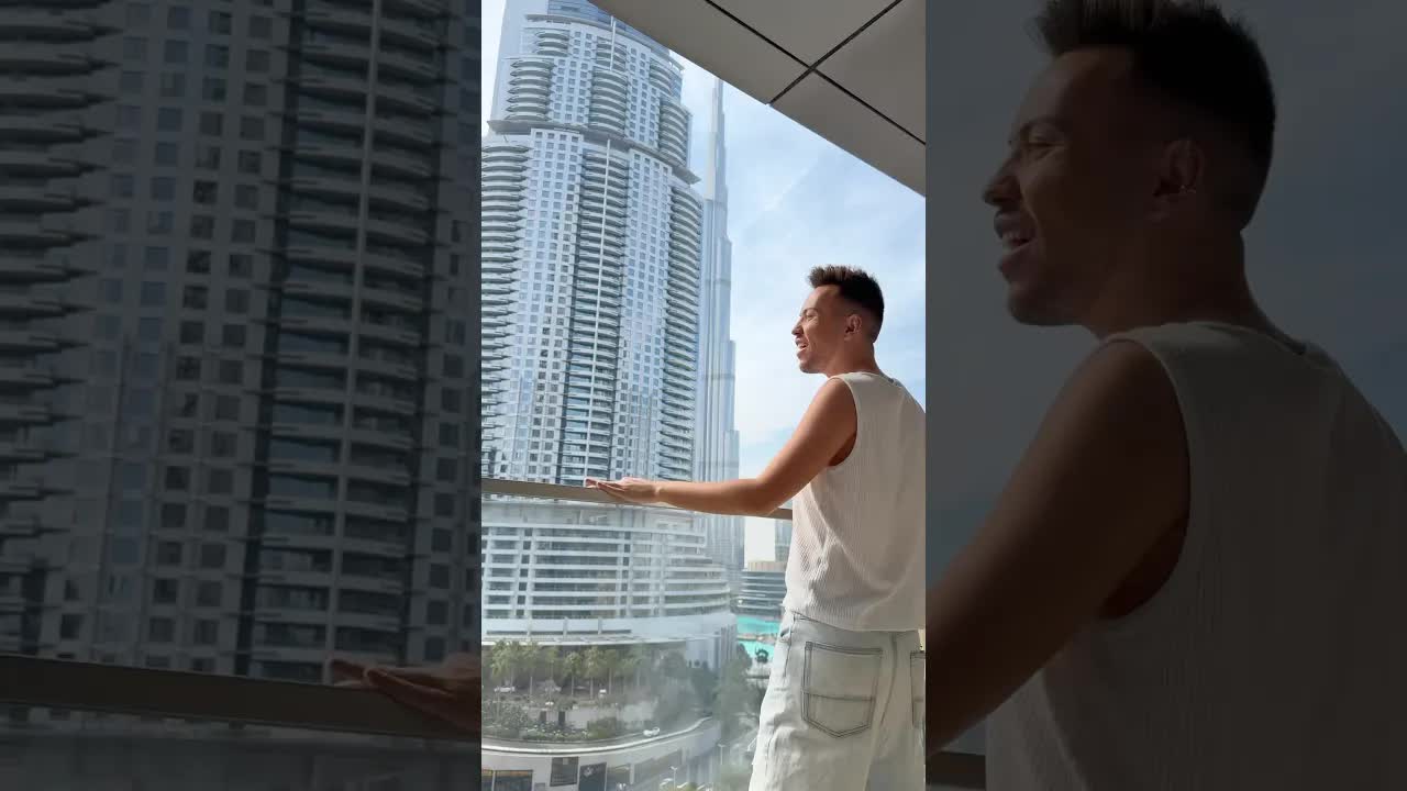 Visite d'un appartement de luxe à Dubaï