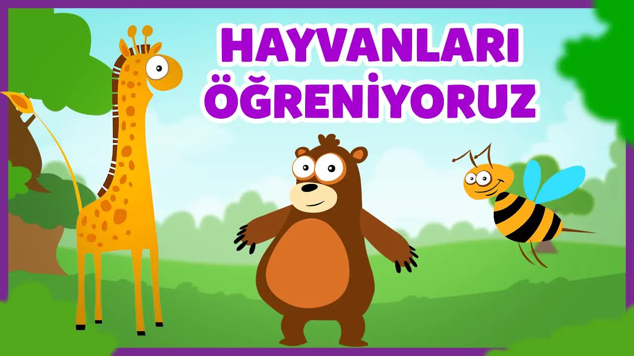 Hayvanları Tanıyalım: Eğitici Çocuk Şarkısı