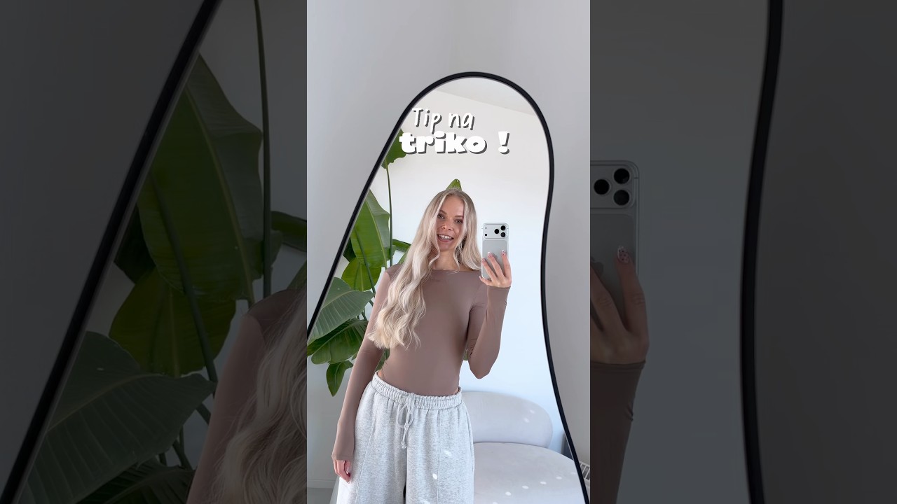 Tip na sexy tričko s dlouhým rukávem