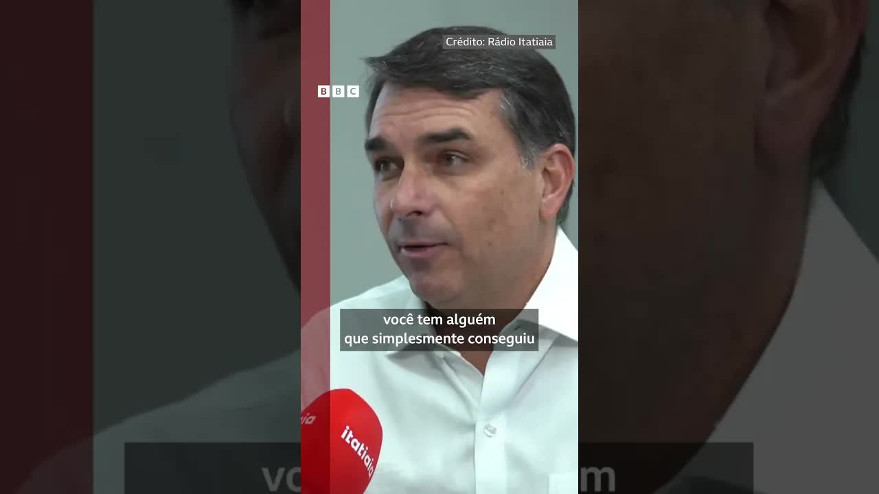 Flávio Bolsonaro critica Lula e relação com os EUA