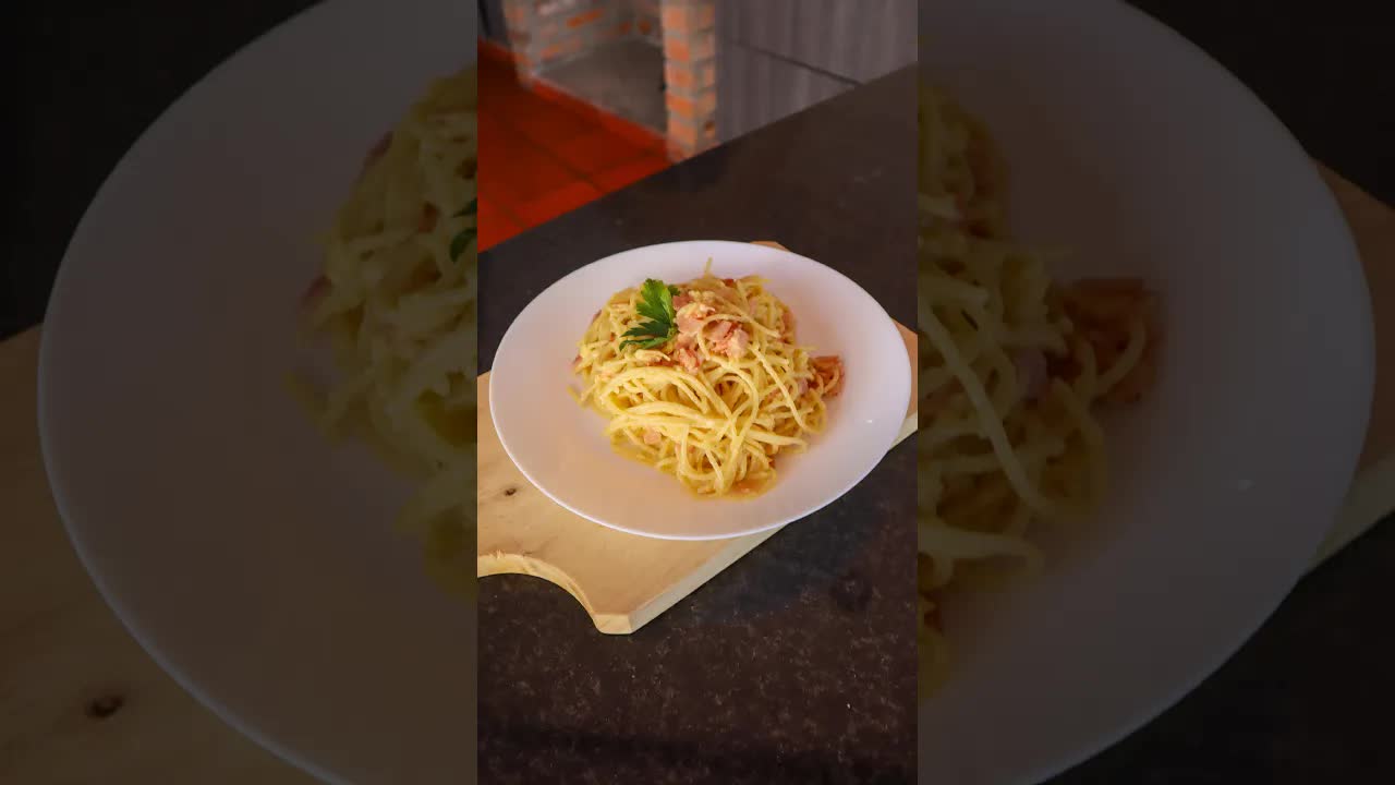 Cómo hacer pasta carbonara fácil y rápida