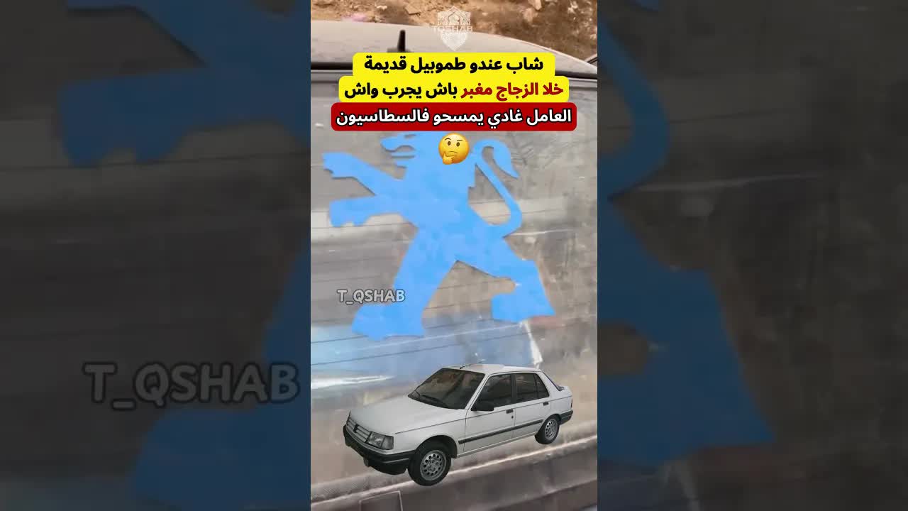 تجربة تنظيف دجاج الطوموبيل القديمة