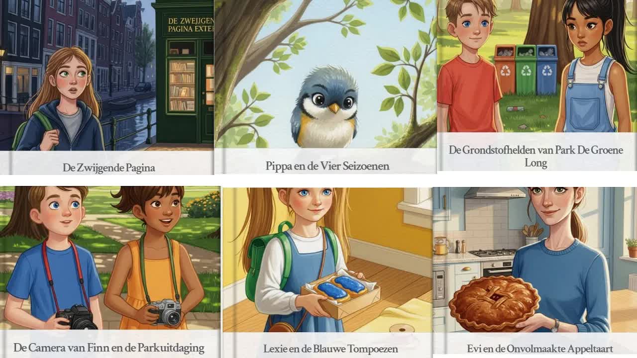 Verhalen voor taalleerders: Park, seizoenen en avontuur