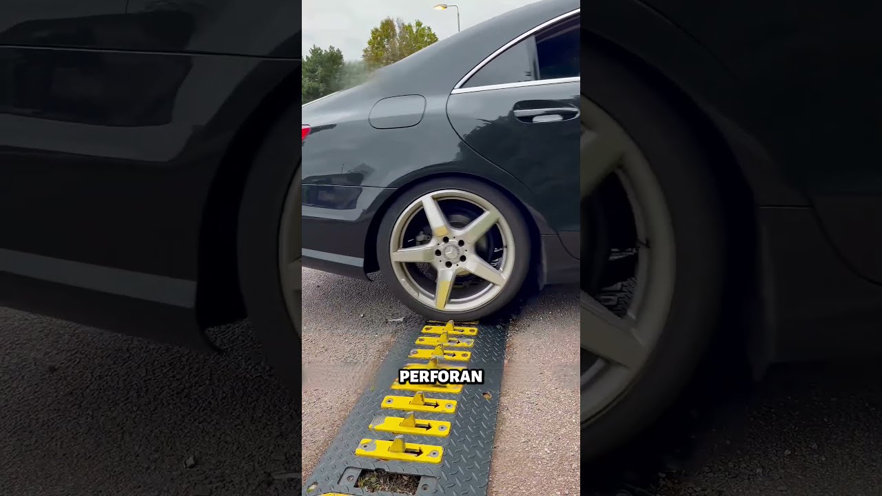 Trampas amarillas en el piso que dañan tu auto