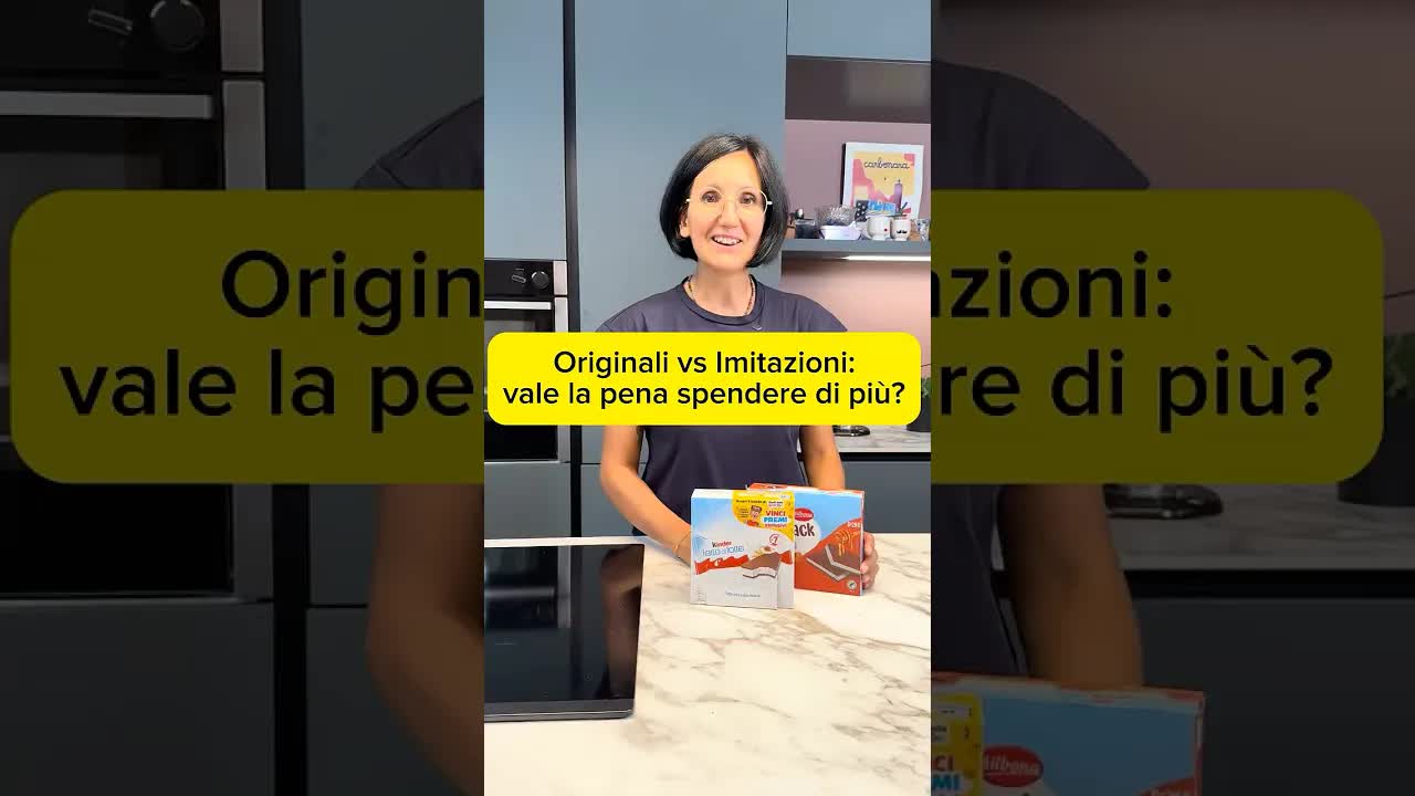 assaggio comparativo: Kinder Fetta al Latte vs Lidl