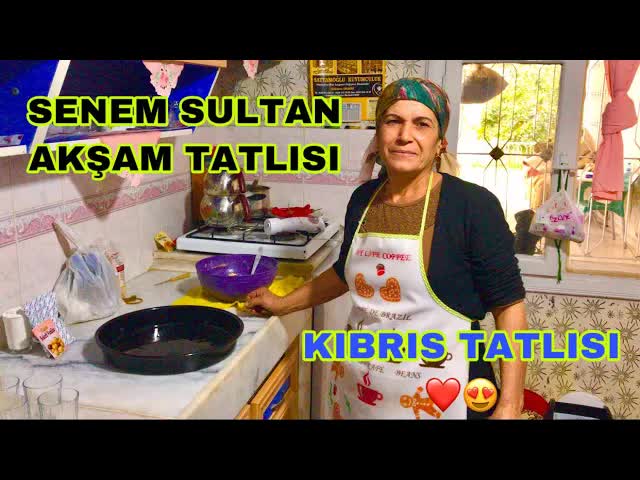 Köy Hayatında Kıbrıs Tatlısı Yapımı