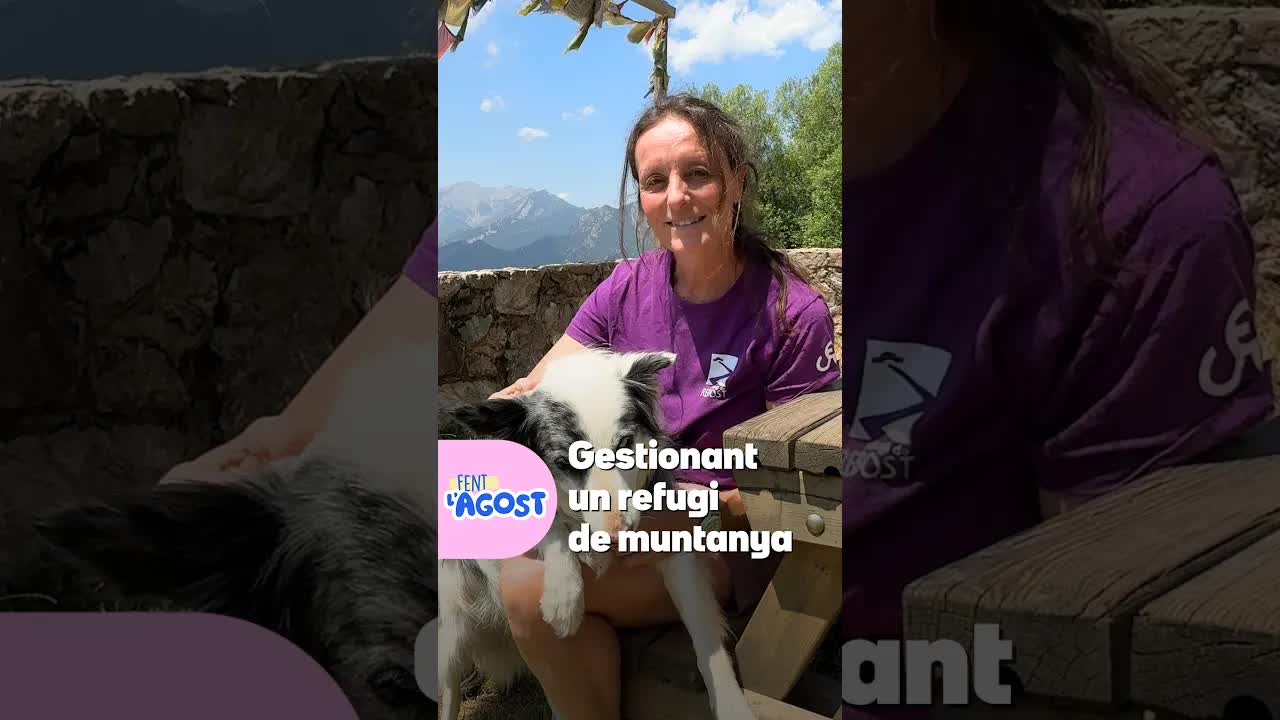La vida d'una guarda de refugi de muntanya