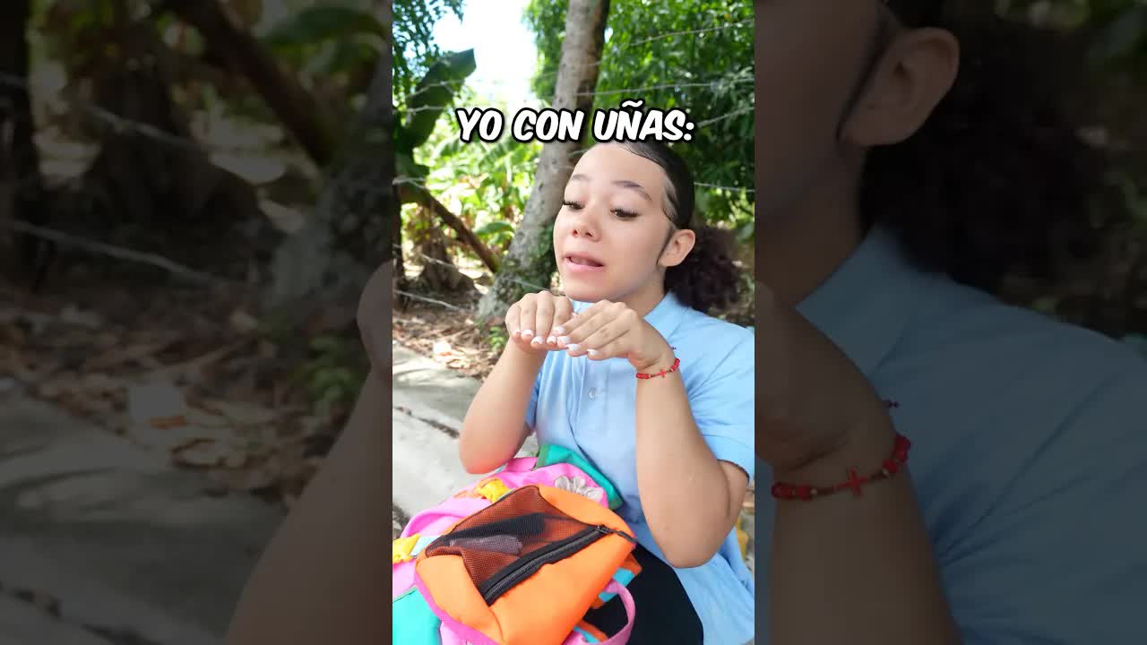 Mis uñas lindas pero se ensucian