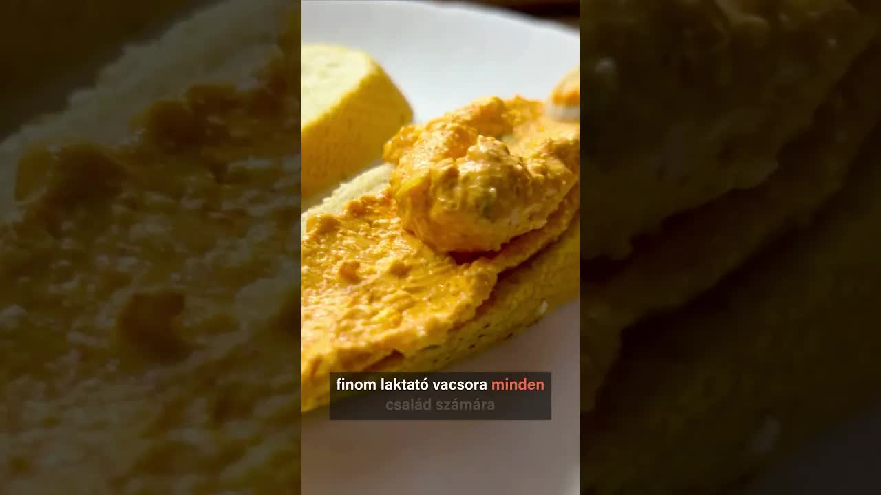 Házi körözött hideg vacsorára forró napokon