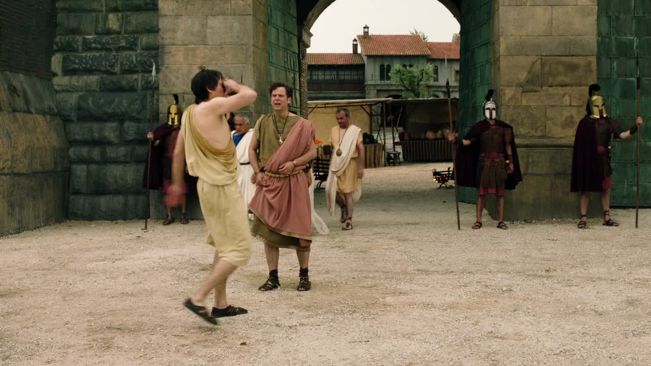 Die Marathon-Schlacht: Ein Sketch über Bote und Geschichte