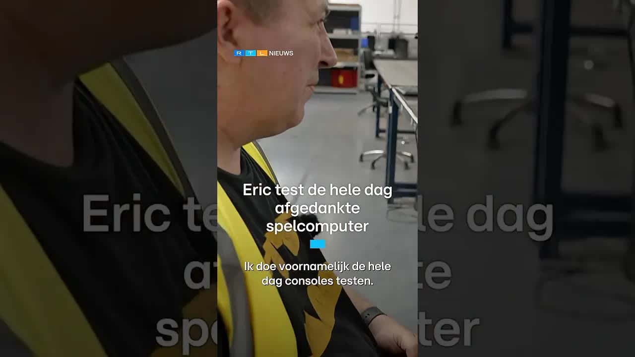 Eric test spelcomputers voor zijn droombaan