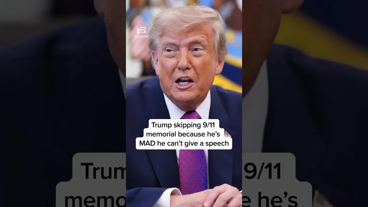 Trump Skipping 9/11 Memorial Over Speech Dispute