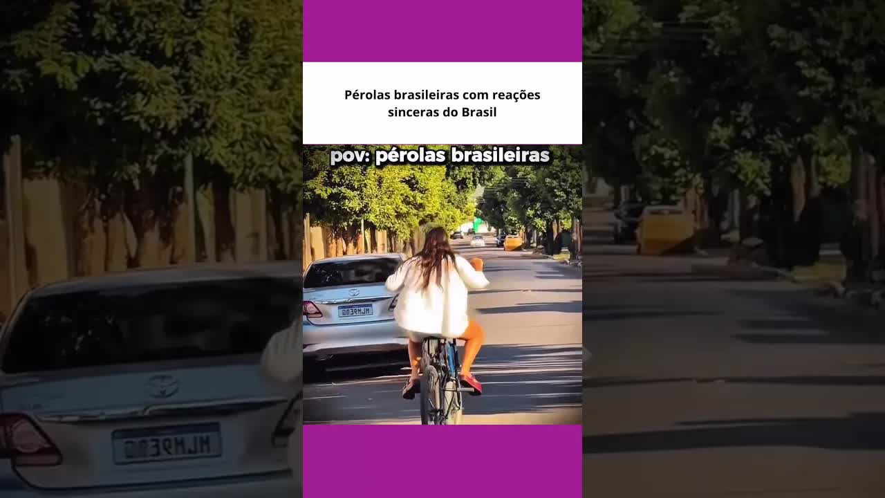 Reações sinceras de brasileiros em vídeos