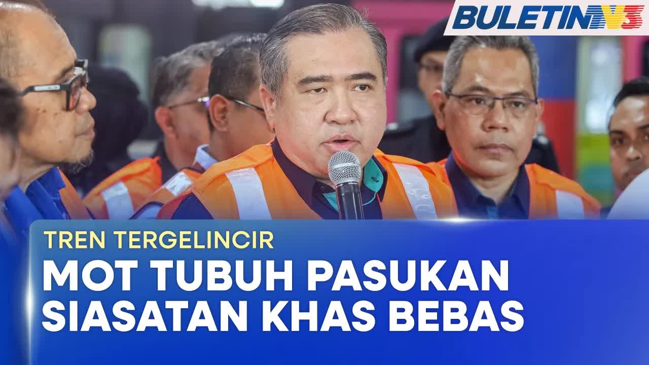 Siasatan Tren Tergelincir LRT Dikenakan Pasukan Khas