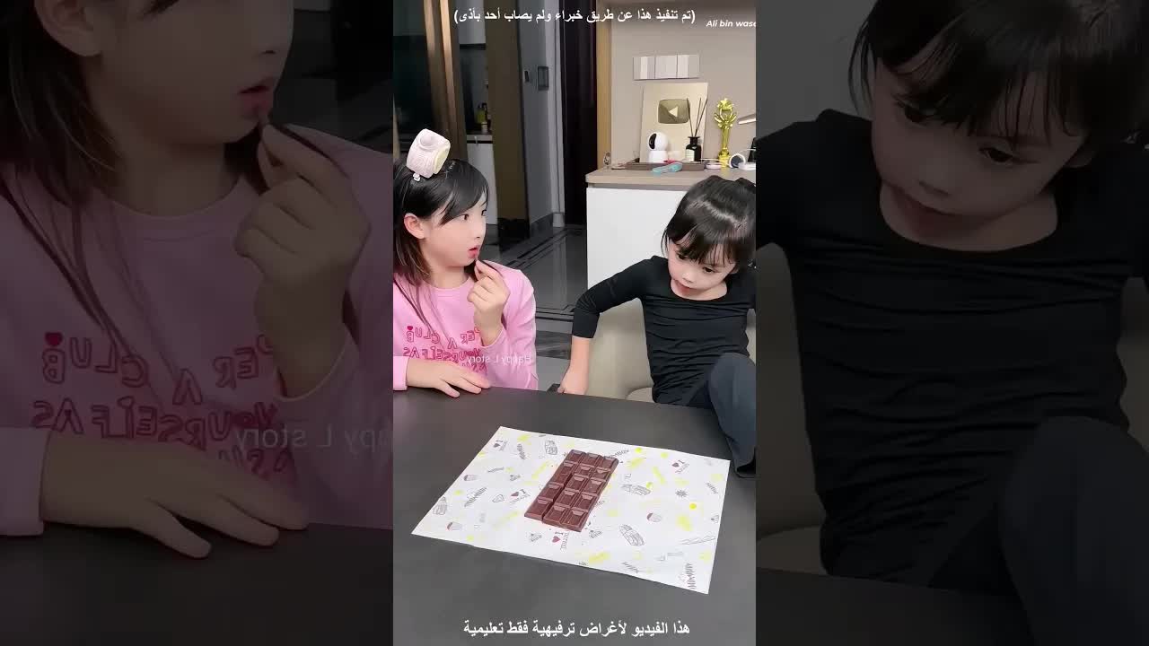 سرقة الشوكولاتة من الأخت النائمة