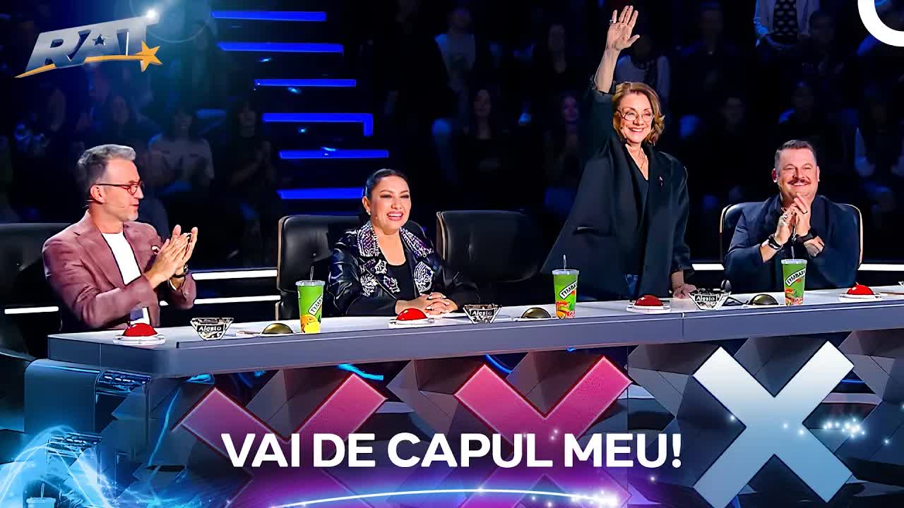 Un inventator cântă la Românii au talent