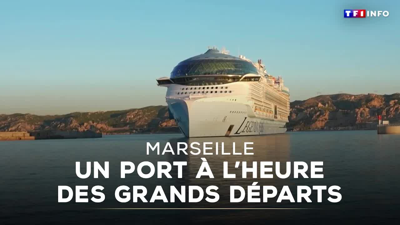 Les coulisses du port de Marseille en période de départ