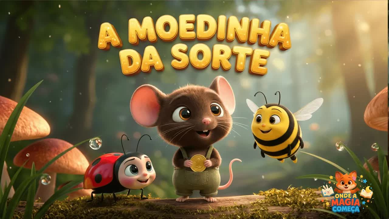 A moedinha da sorte e a joaninha