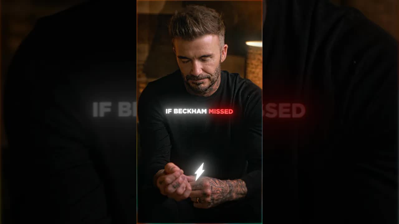 David Beckham’s World Cup Mistake And Redemption