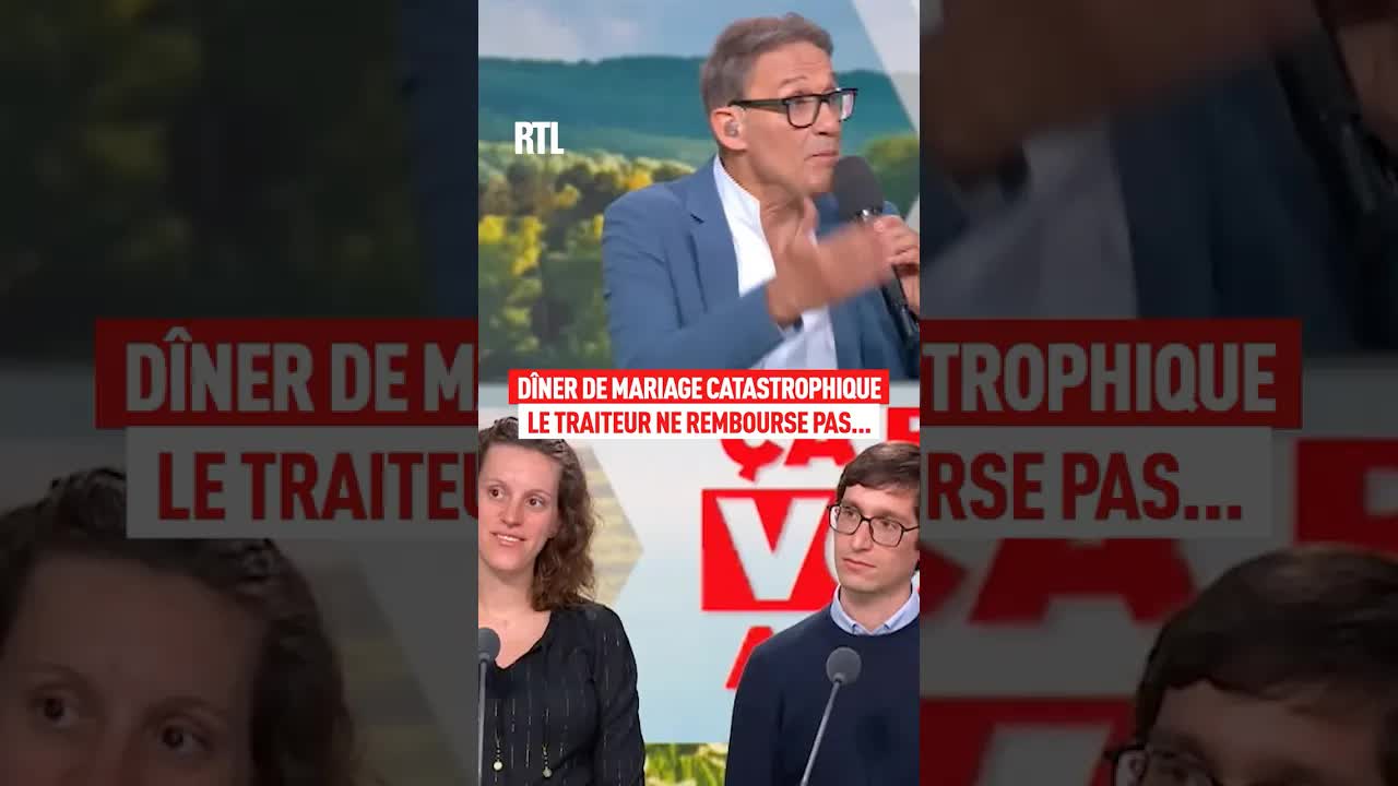 Un traiteur gâche un dîner de mariage