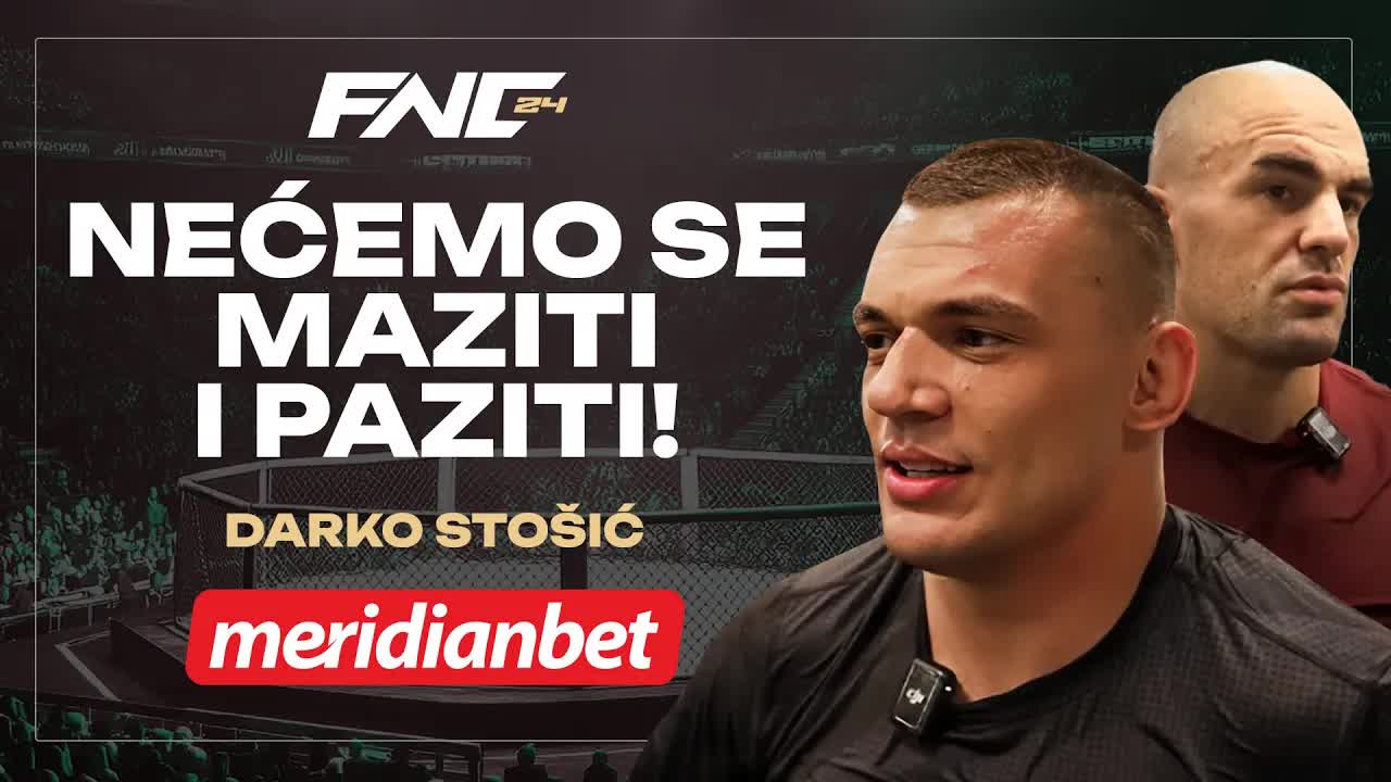 Pripreme Darka Stošića za borbu sa Vitasovićem