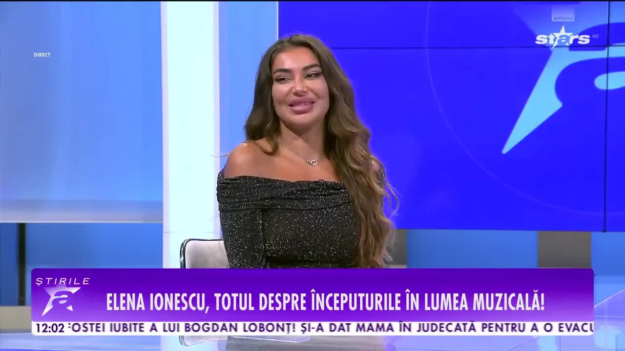 Elena Ionescu: De la scenă la mamă