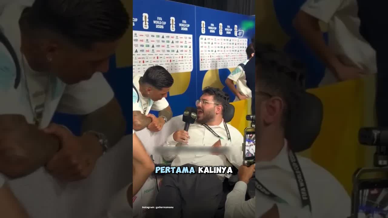 Manu Gutiérrez: Jurnalis Kursi Roda yang Menemui Messi