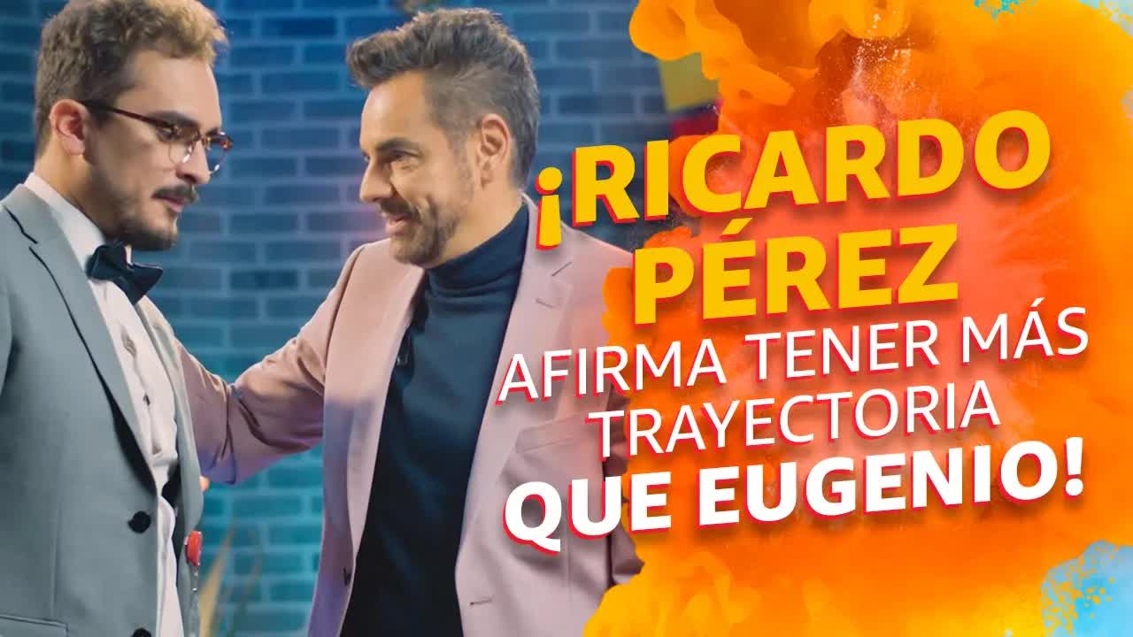 entrevista cómica de eugenio derbez a ricardo pérez