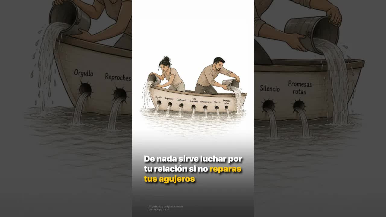 Repara los agujeros en tu relación