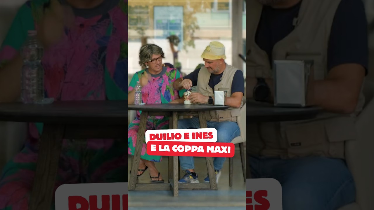 Una giornata alla gelateria con Duilio e Ines