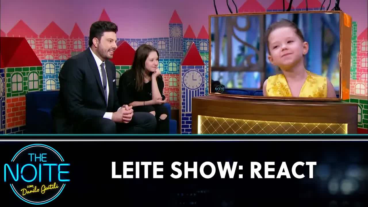 Reação de Dani ao voltar ao The Noite